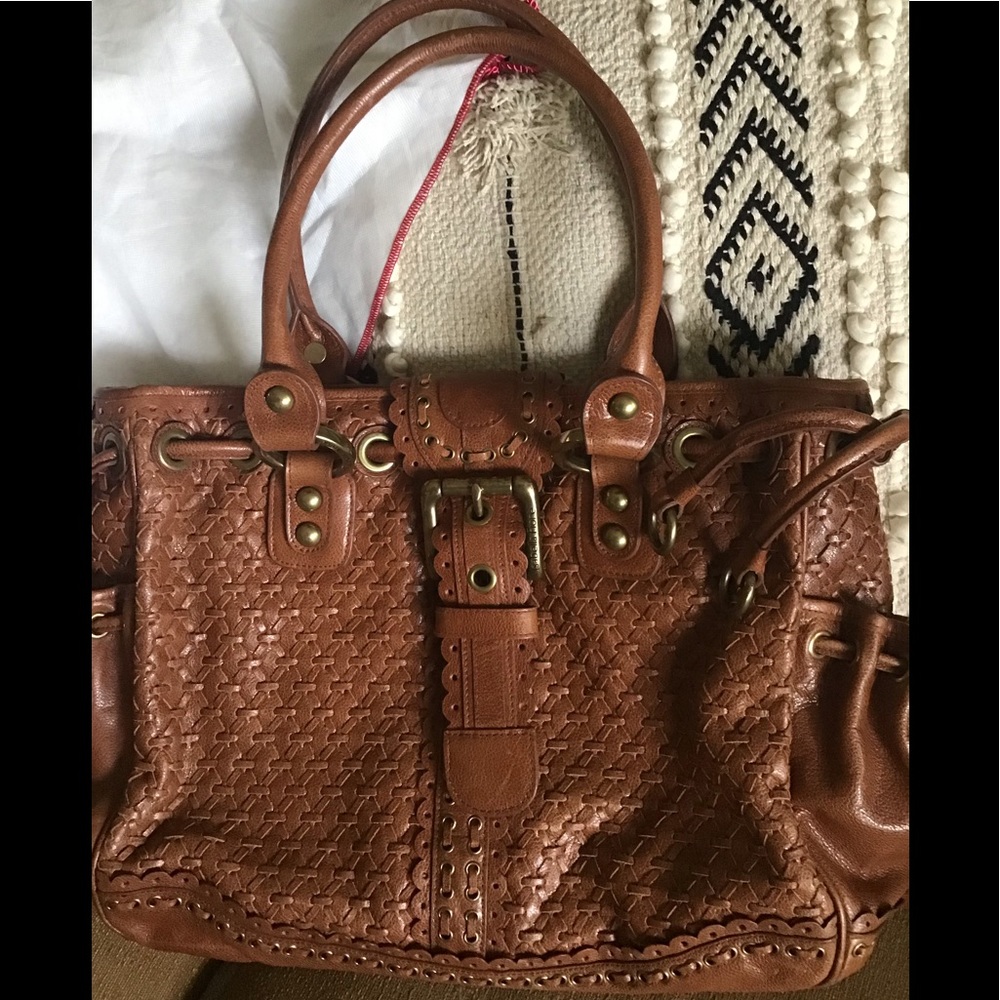 Huge Isabell Fiore leather bag